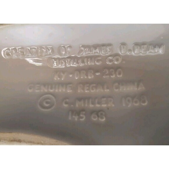 Vintage 1968 Jim Beam Bourbon Decanter San Antonio Fair Tower Of Americas Empty - Picture 11 of 16